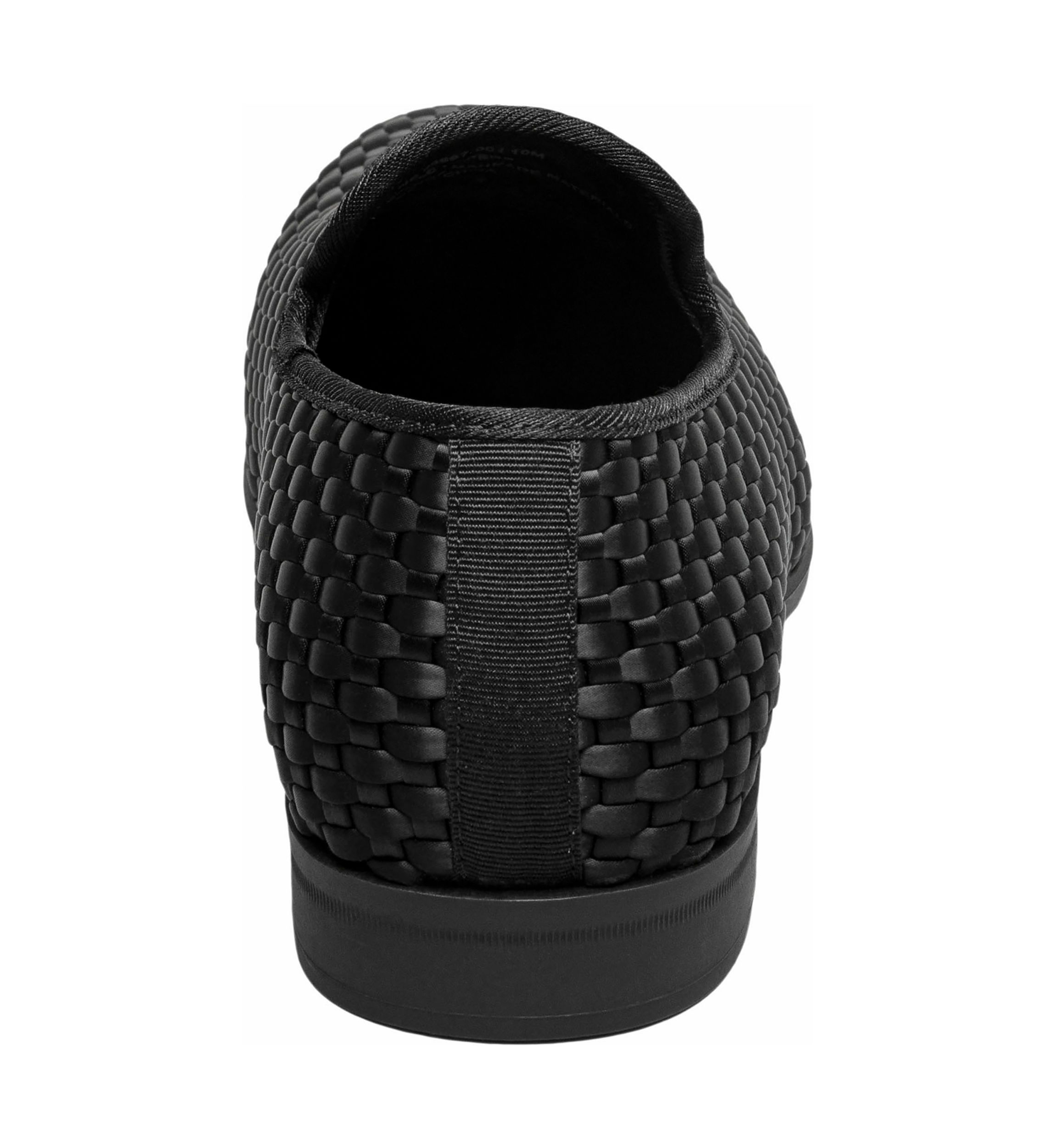 Swenson Woven Slip On Smoking Loafers