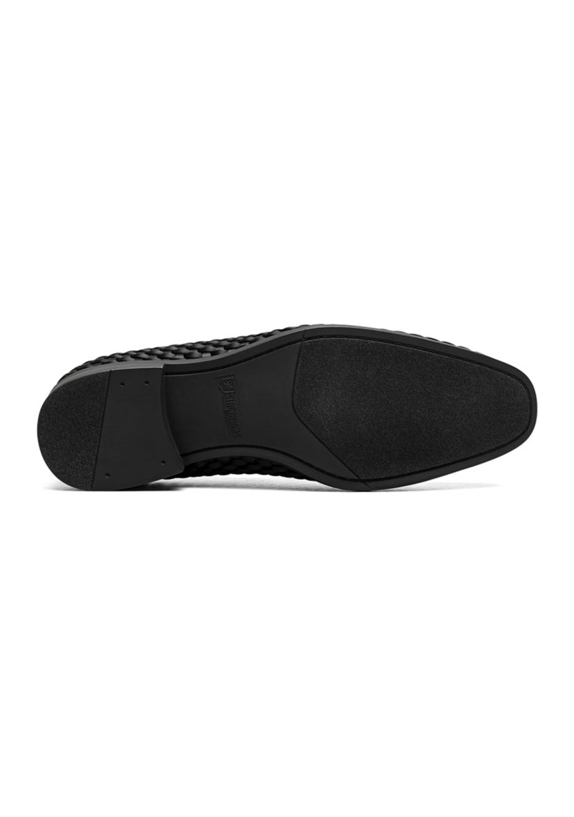 Swenson Woven Slip On Smoking Loafers