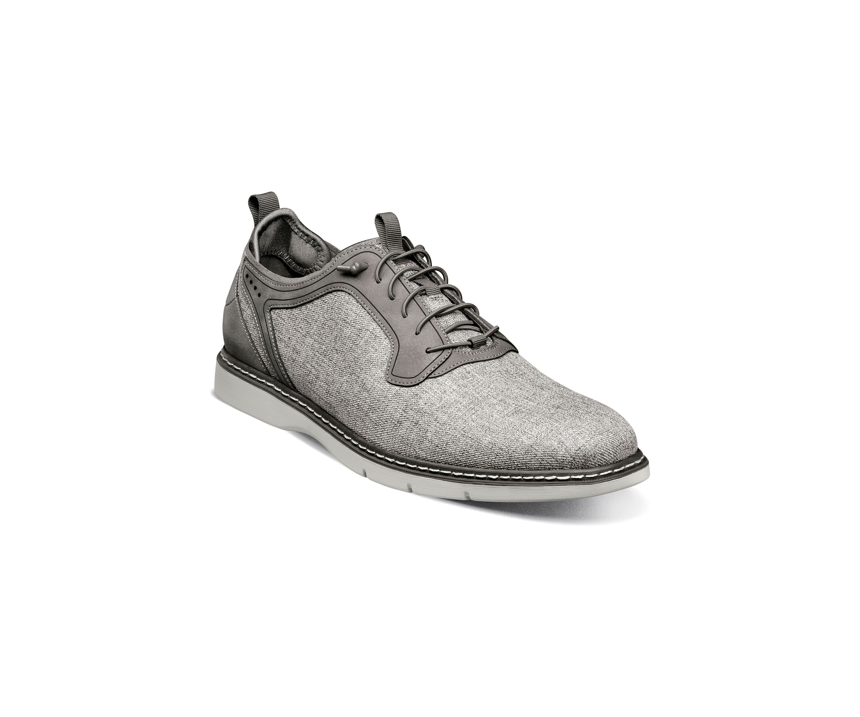 Scanlan Plain Toe Elastic Lace Oxfords