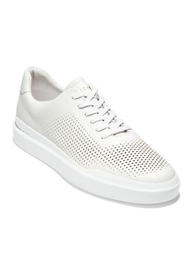 Cole Haan Men's GrandPro Rally Laser Cut Sneakers, White, 9.5M