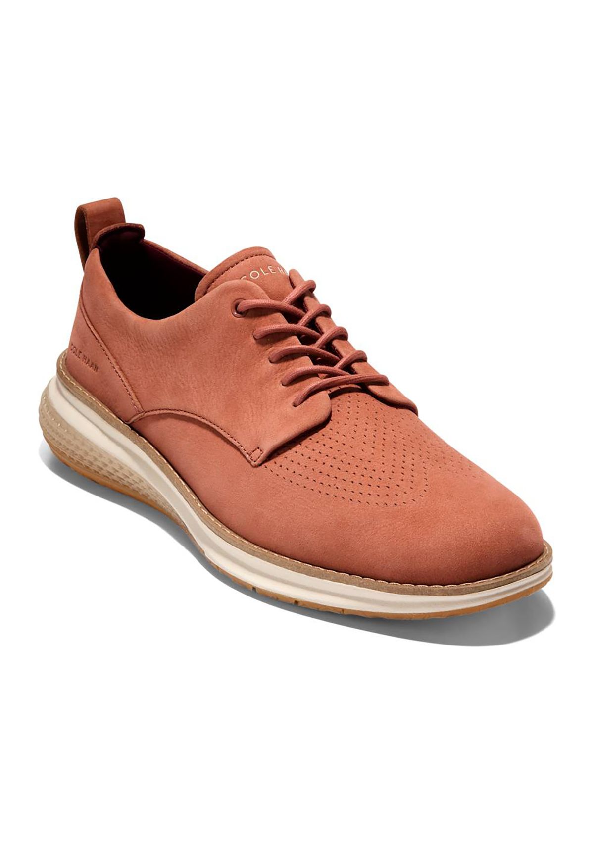 Cole Haan Scarpa Uomo Originalgrand Energy Weave Plain Toe Oxford - British Tan/Ivory/Chocolate, 42 EU - 6