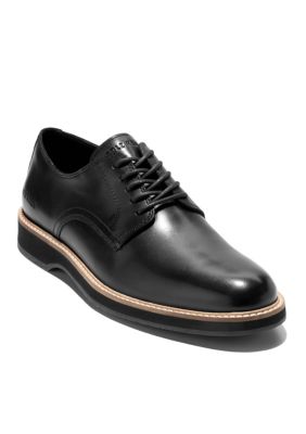 Cole Haan Men's Morse Grand Plain Toe Oxfords, Black, 9M