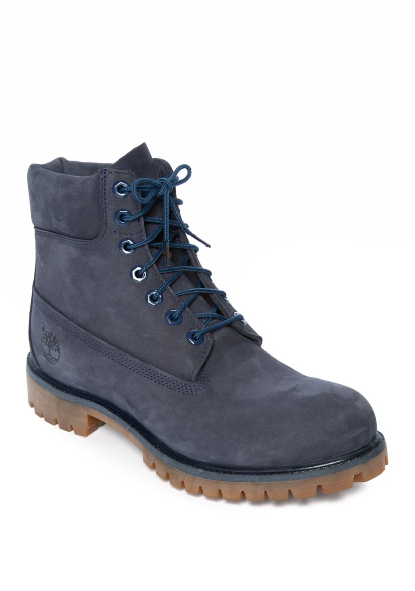 Premium 6 Inch Navy Boots