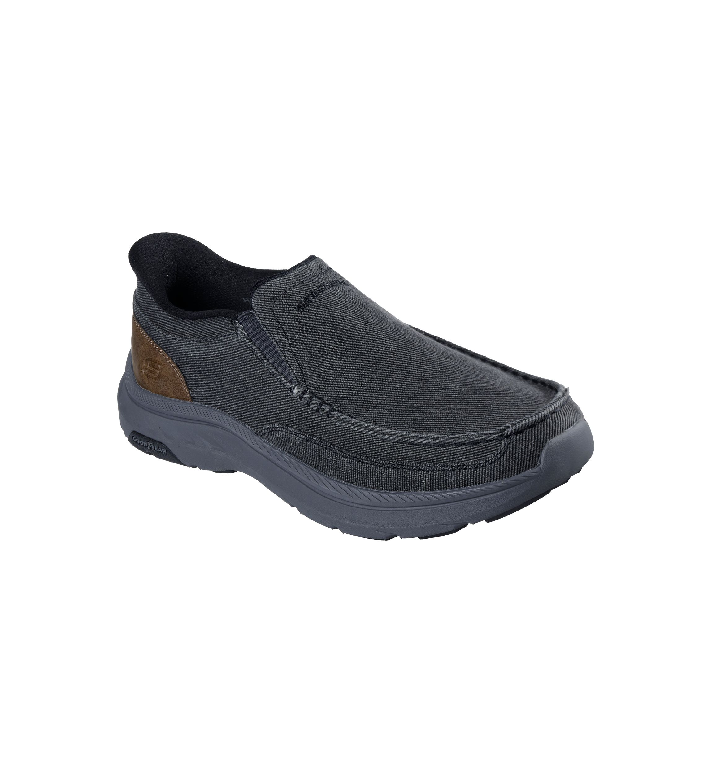 green emerald velvet dress Men's Skechers Work Relaxed Fit Flex Advantage SR, Size: 7.5, Black main image 0