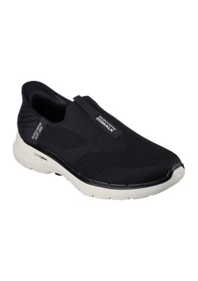 Skechers Navy Go Walk 6 Easy On Walking Shoes For Men - Style ID: 216278