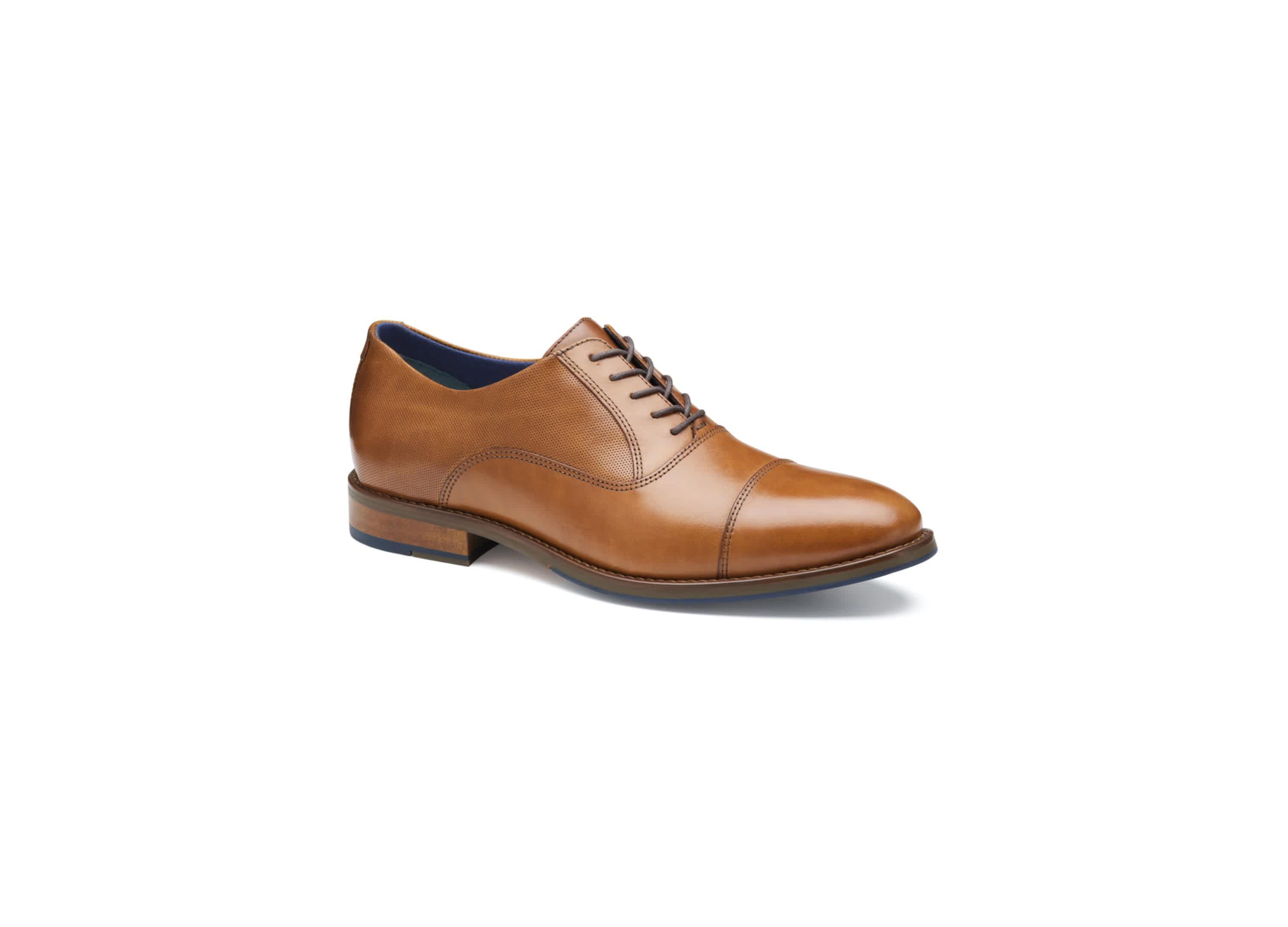 LANDRY EMBOSSED CAP TOE