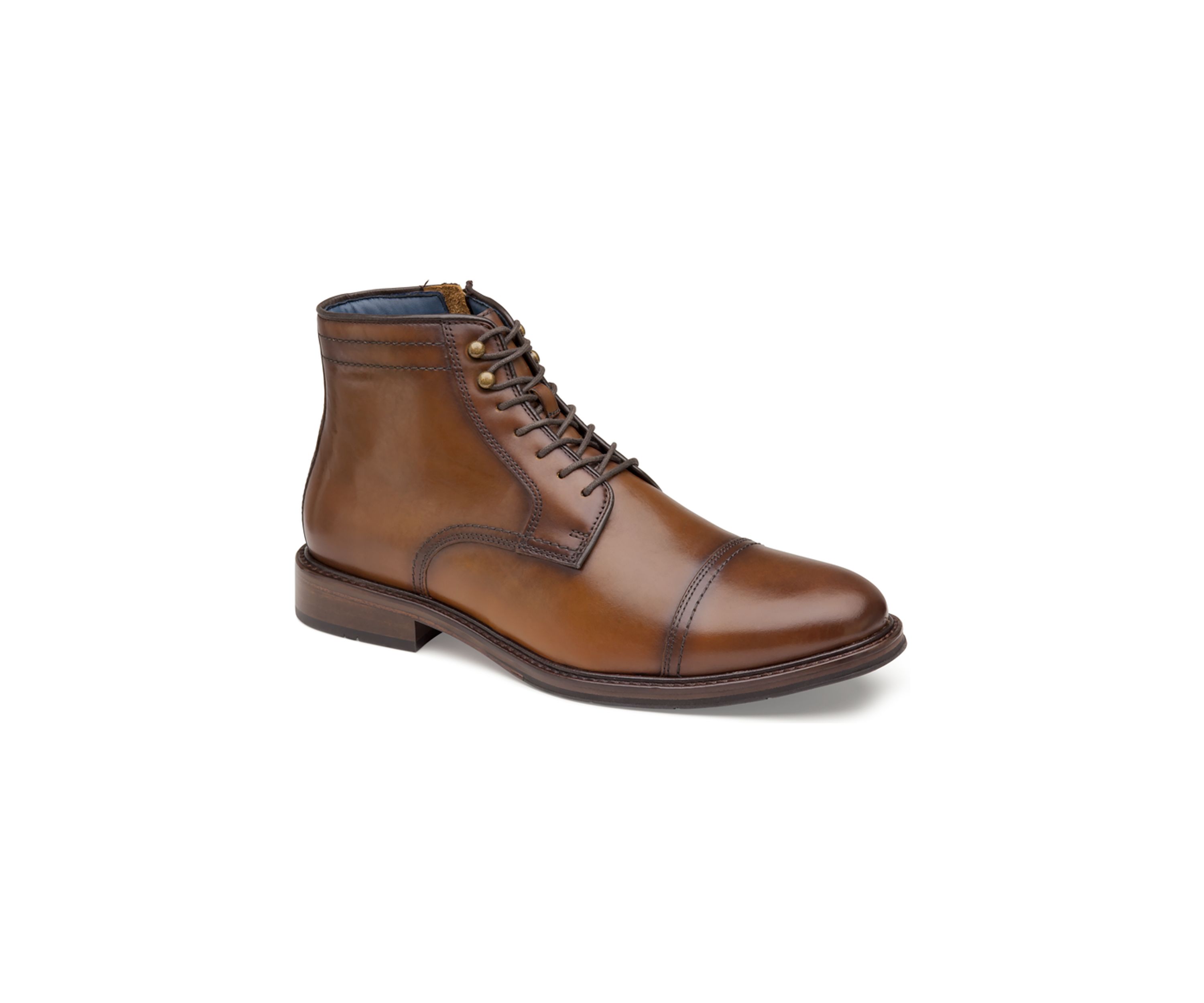 Raleigh Cap Toe Zip Boots