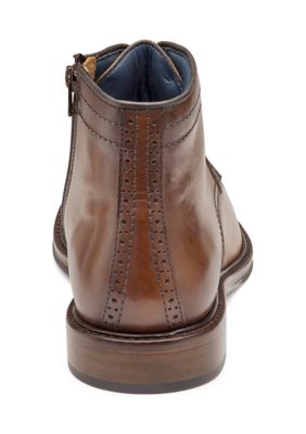 Raleigh Cap Toe Zip Boots