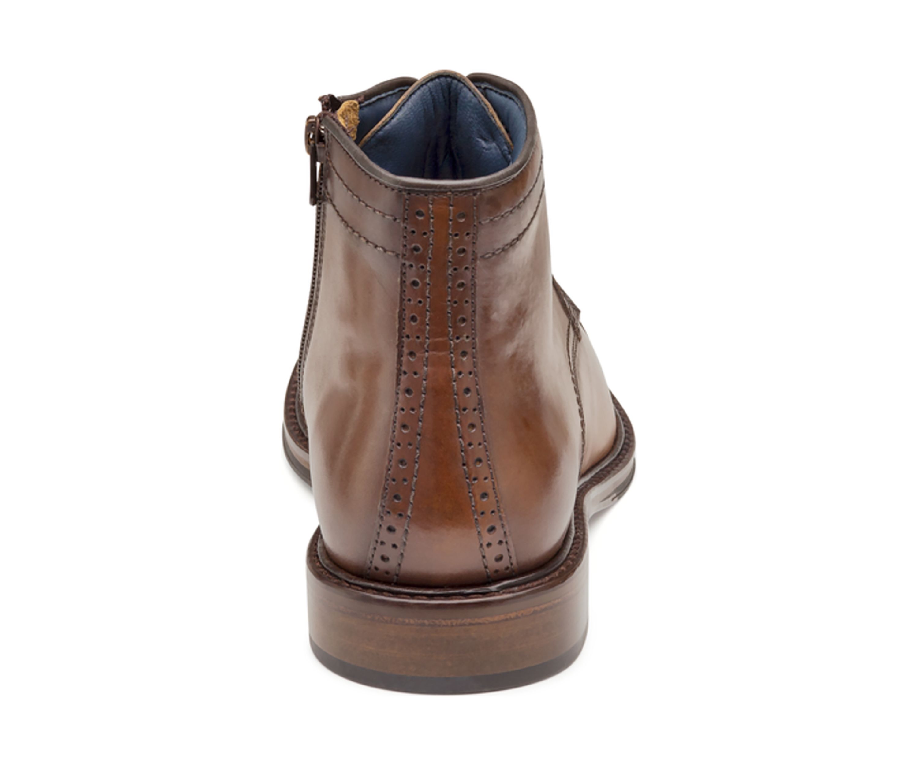 Raleigh Cap Toe Zip Boots