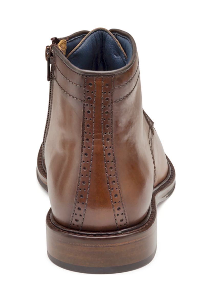 Raleigh Cap Toe Zip Boots
