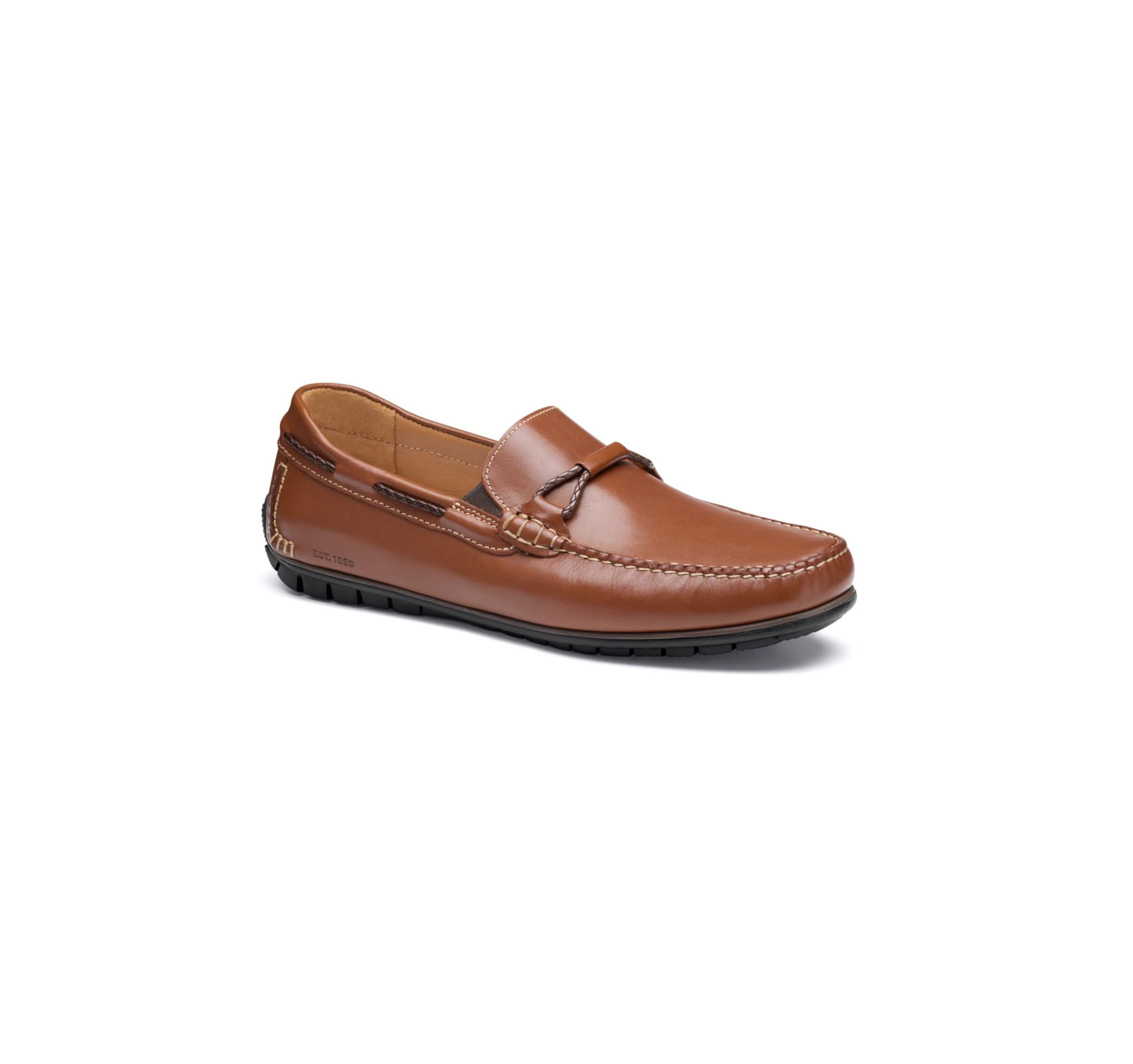 Johnston & Murphy CORT 2.0 LEATHER BIT LOAFER | Belk display picture 2