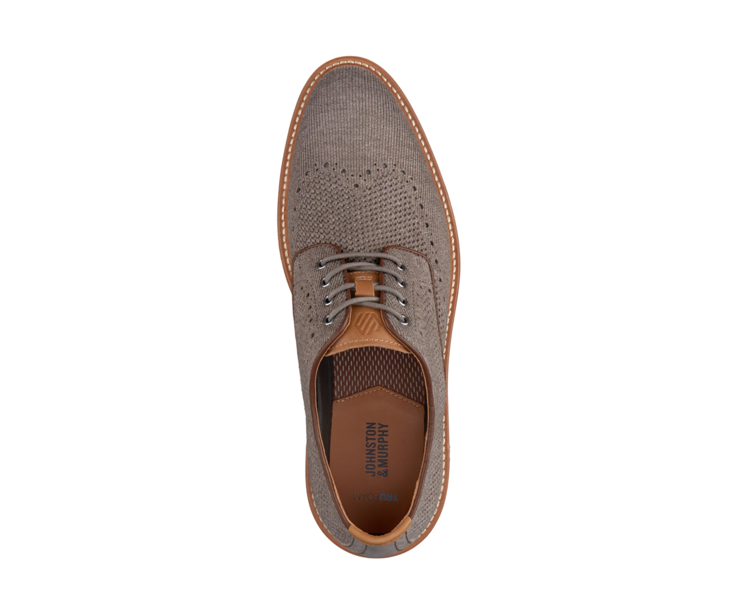 Upton Knit Wingtip Oxford Shoes