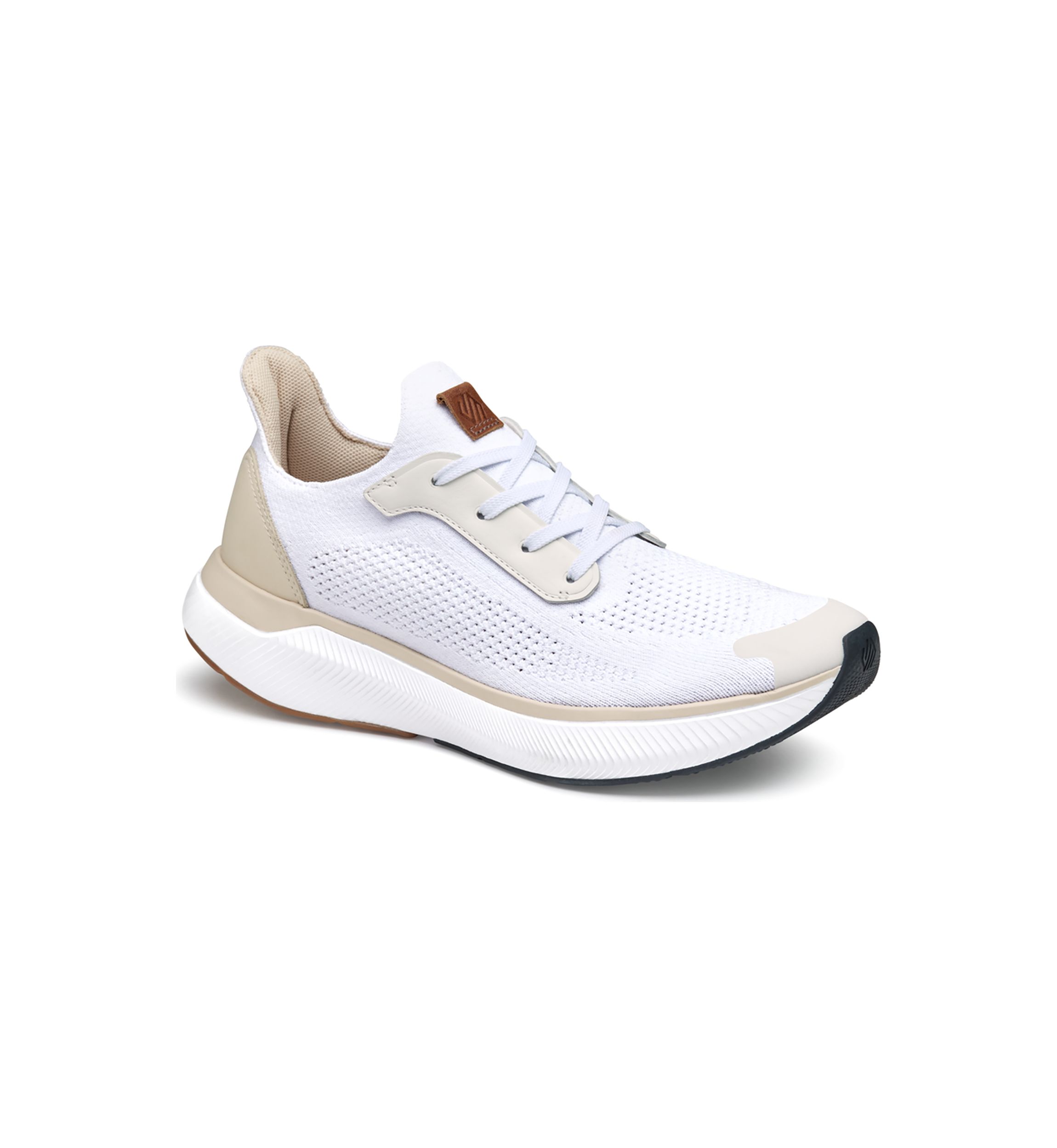 Mens Miles Knit Lace Up Sneakers