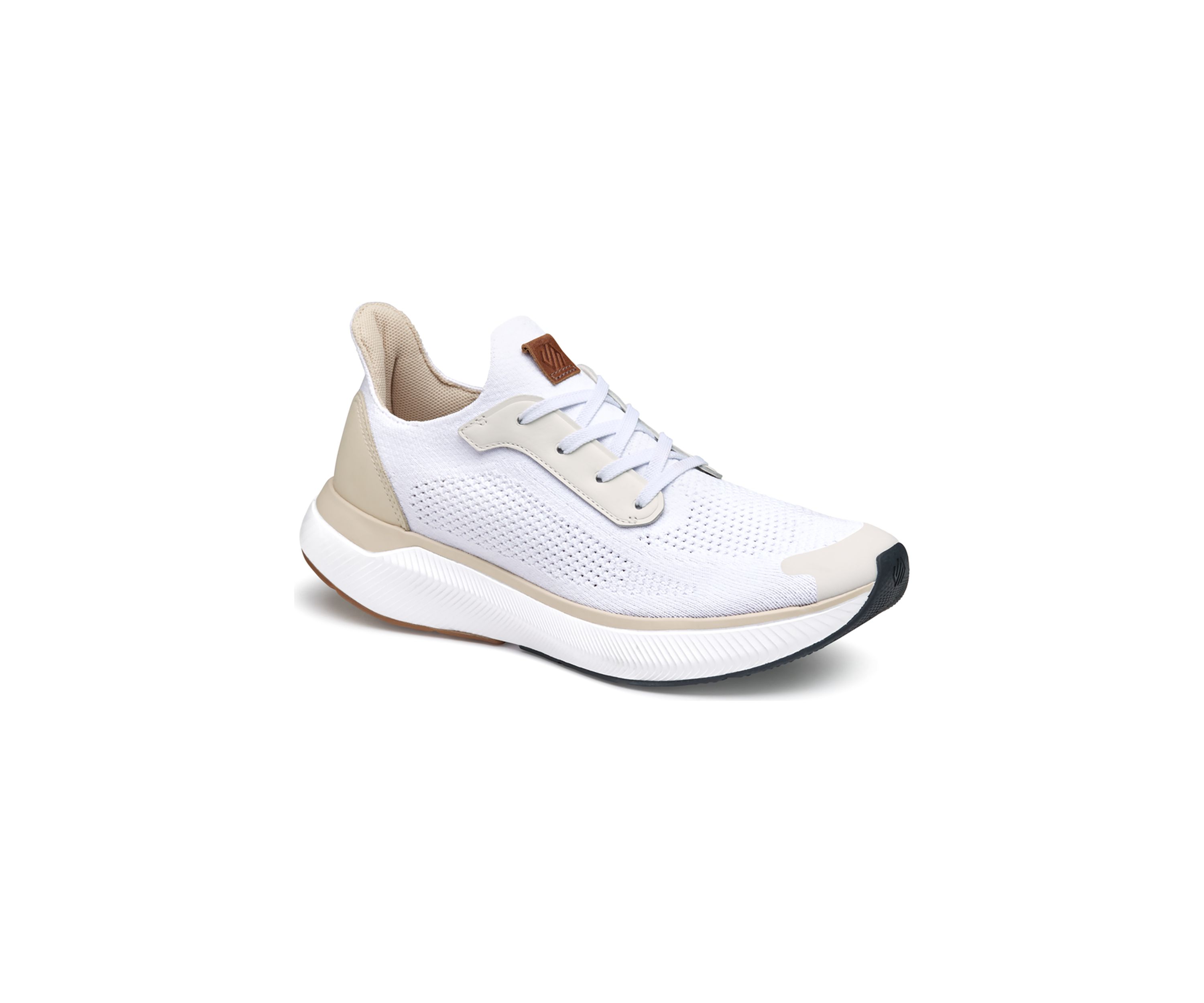 Mens Miles Knit Lace Up Sneakers