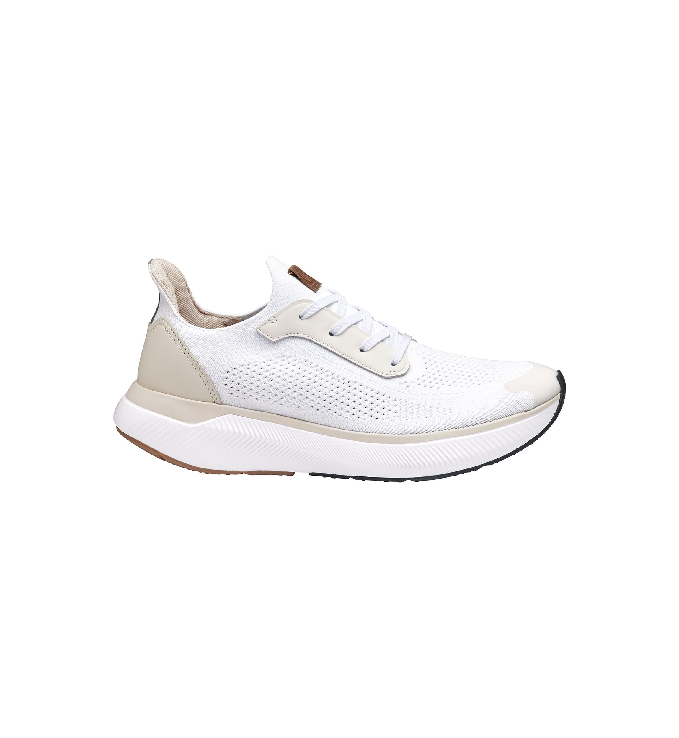Mens Miles Knit Lace Up Sneakers