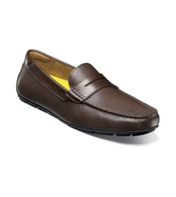 Florsheim Men's Motor Moc Toe Penny Driver, Brown, 13M