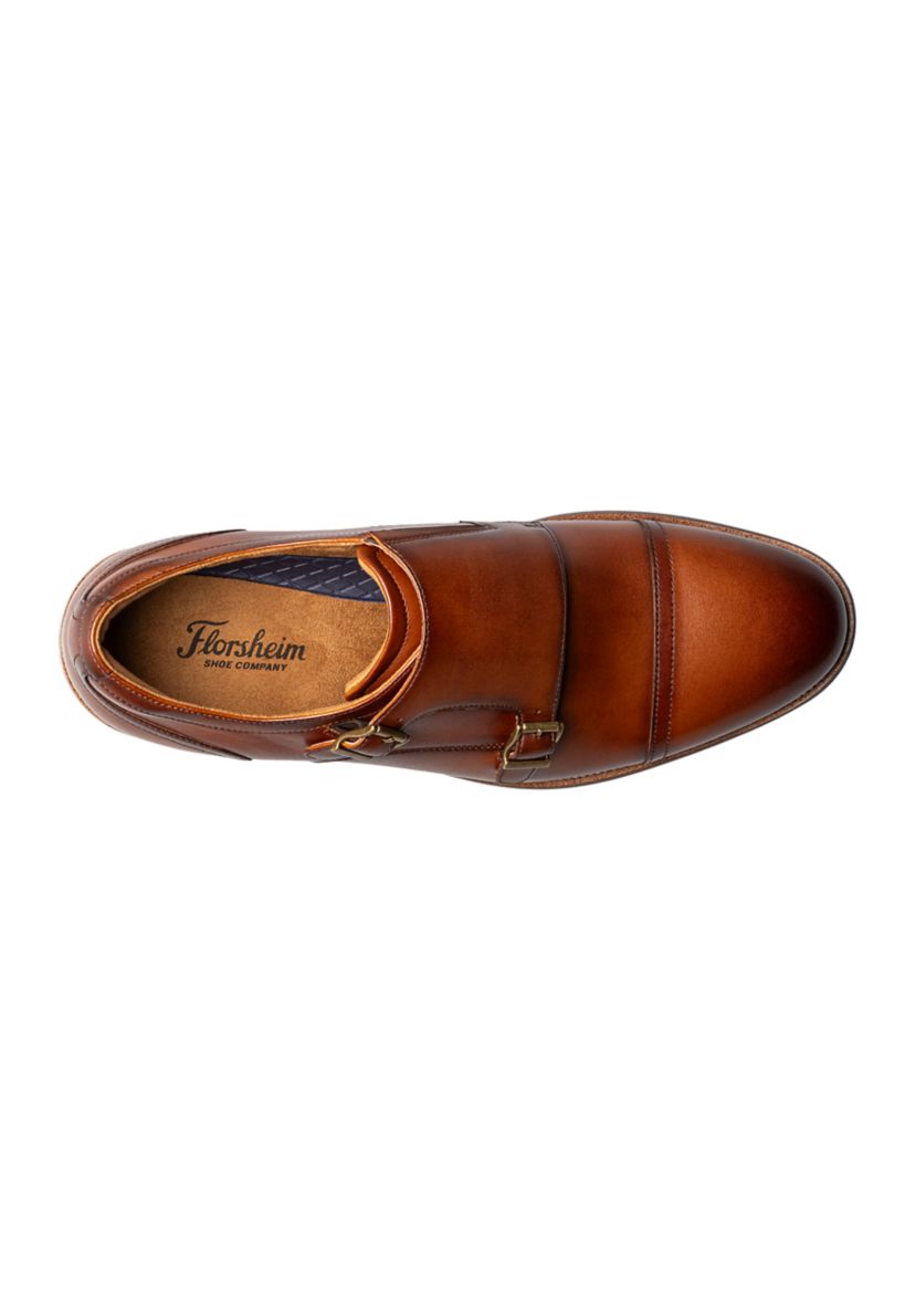 Rucci Cap Toe Double Monk Strap Loafers