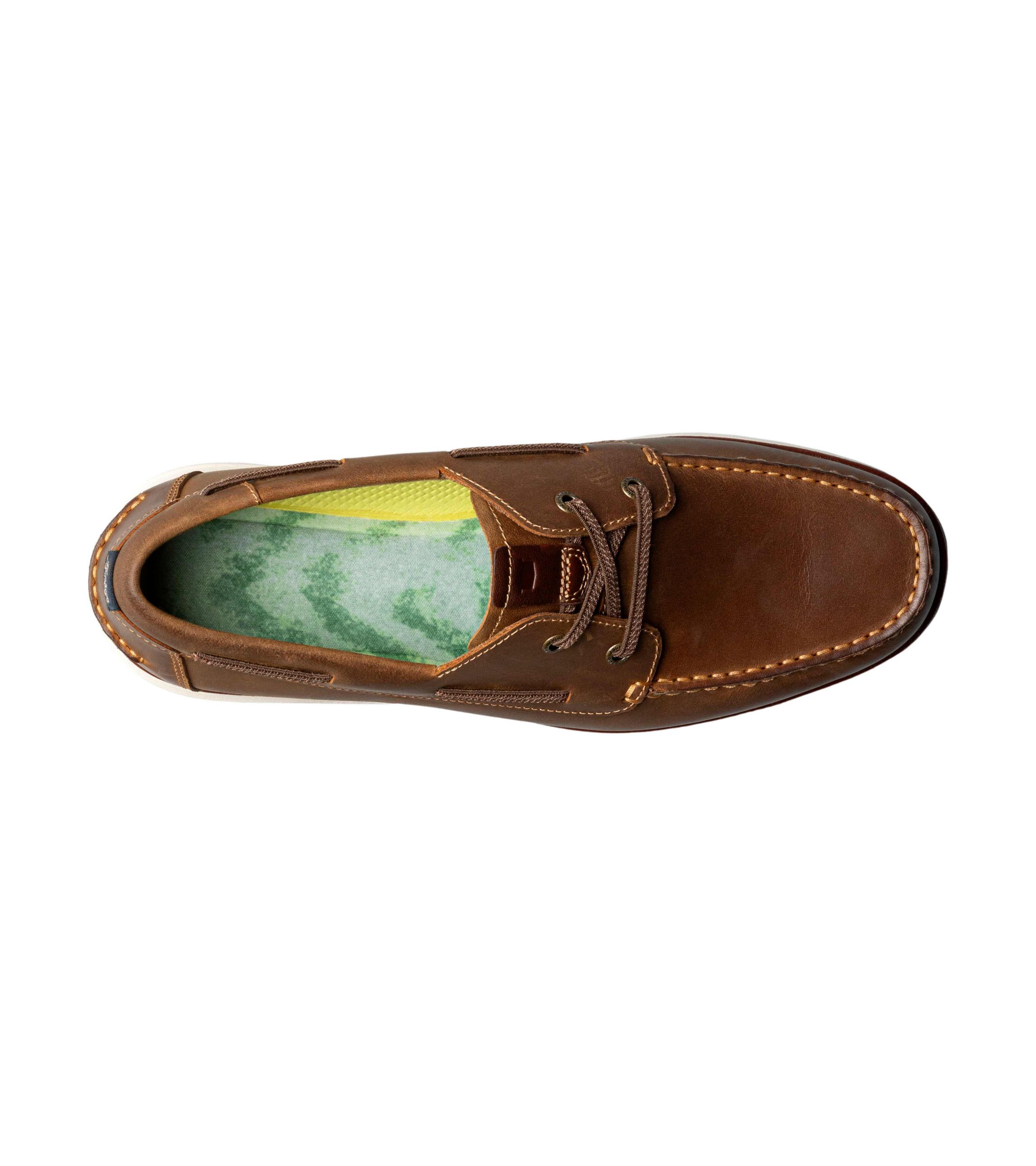 Tropics Elastic Lace Moc Toe Boat Shoe