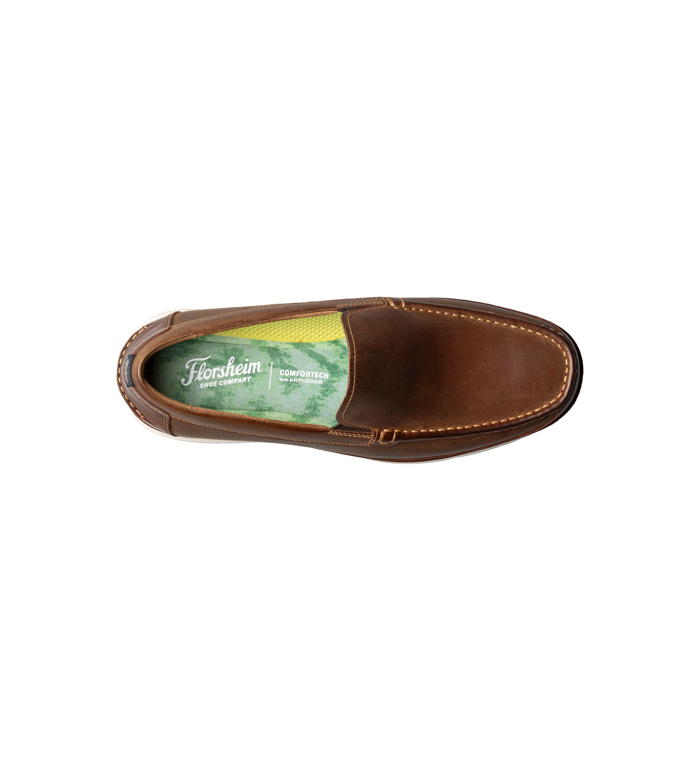 Tropics Moc Toe Venetian Slip On Loafers