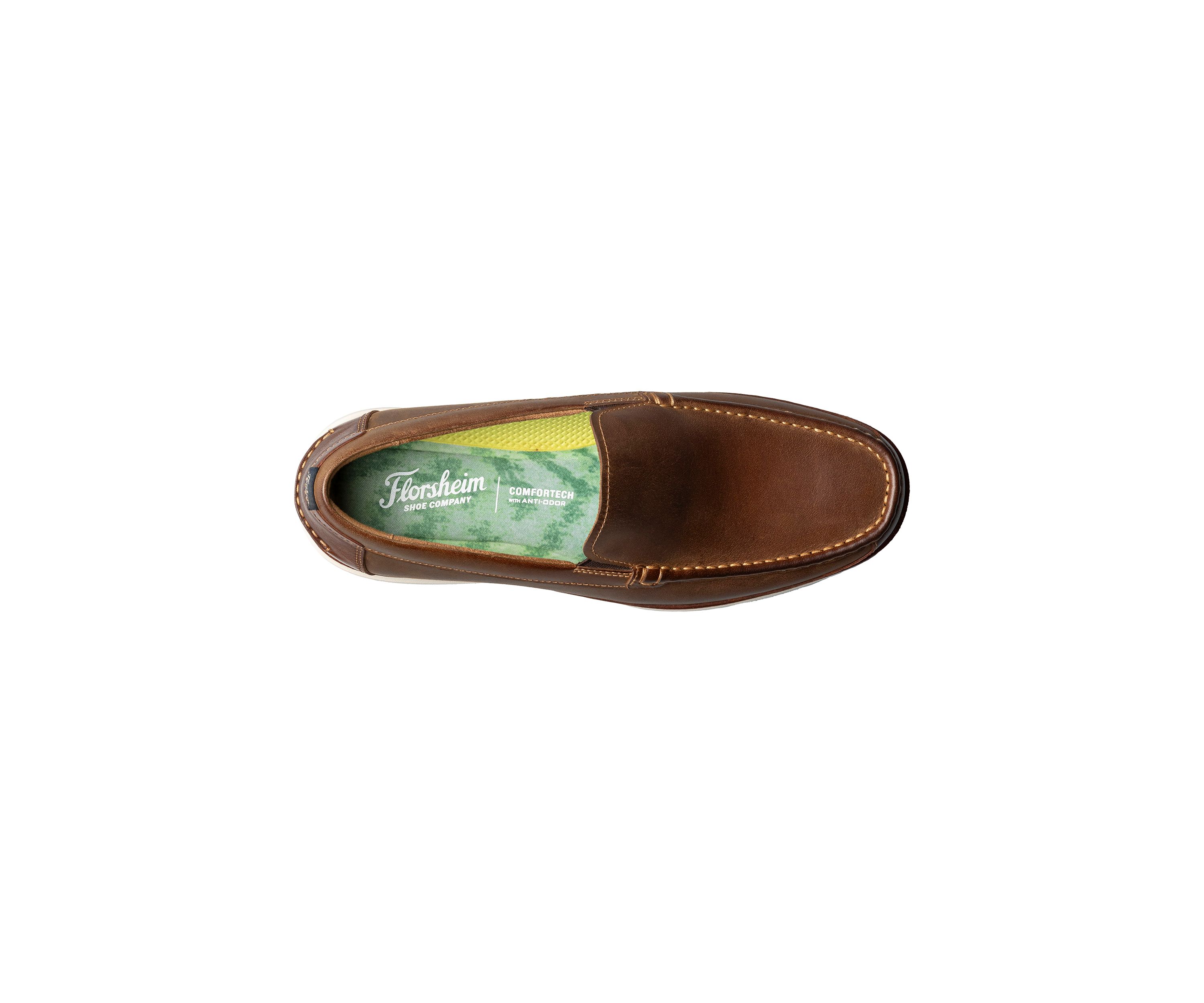 Tropics Moc Toe Venetian Slip On Loafers