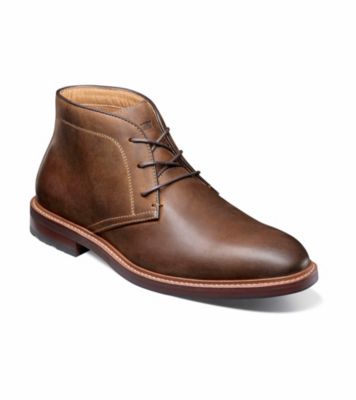 Florsheim Men's Anthem Plain Toe Chukka Boot, Brown, 13W