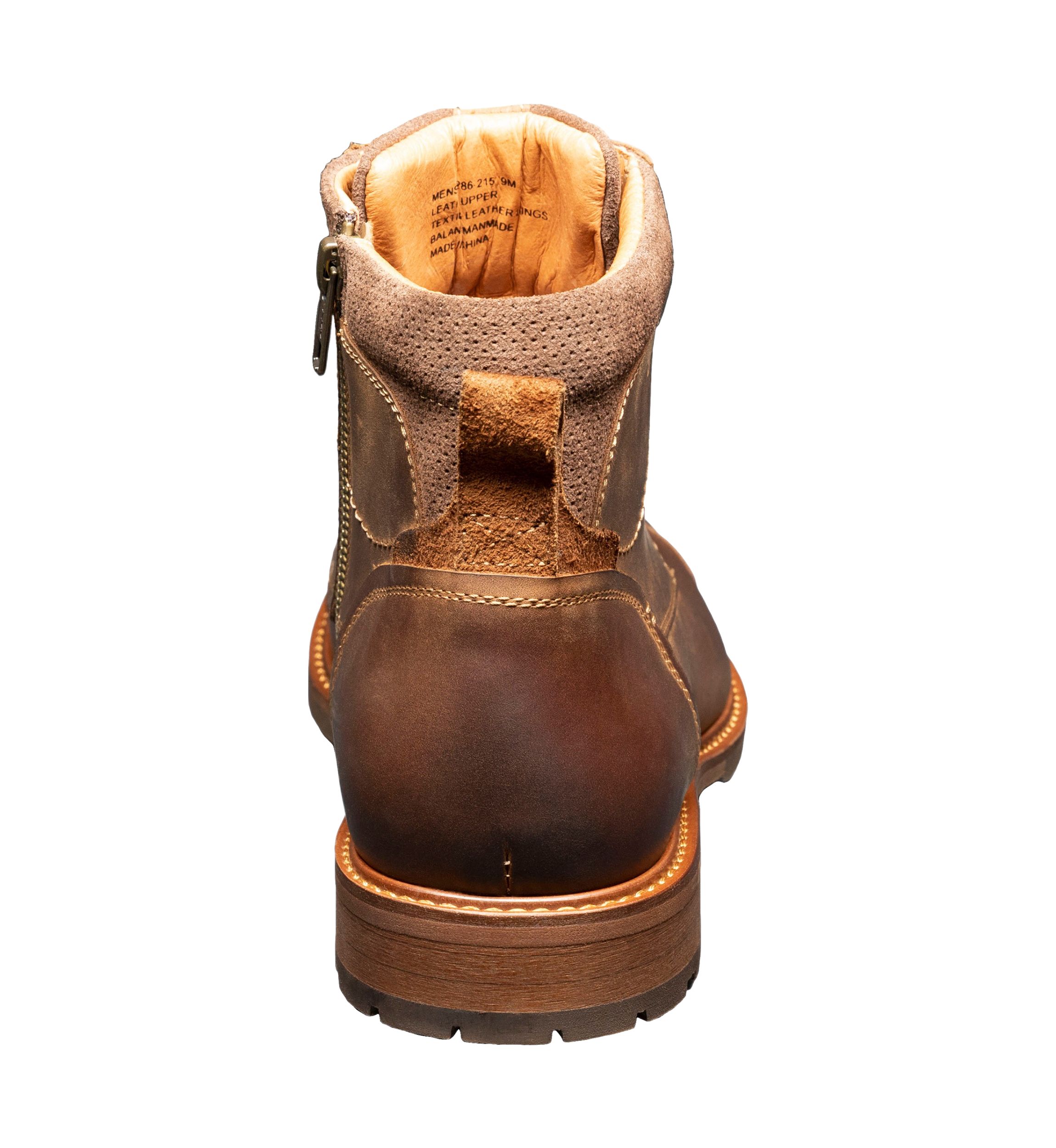 Lodge Lace Up Cap Toe Boots