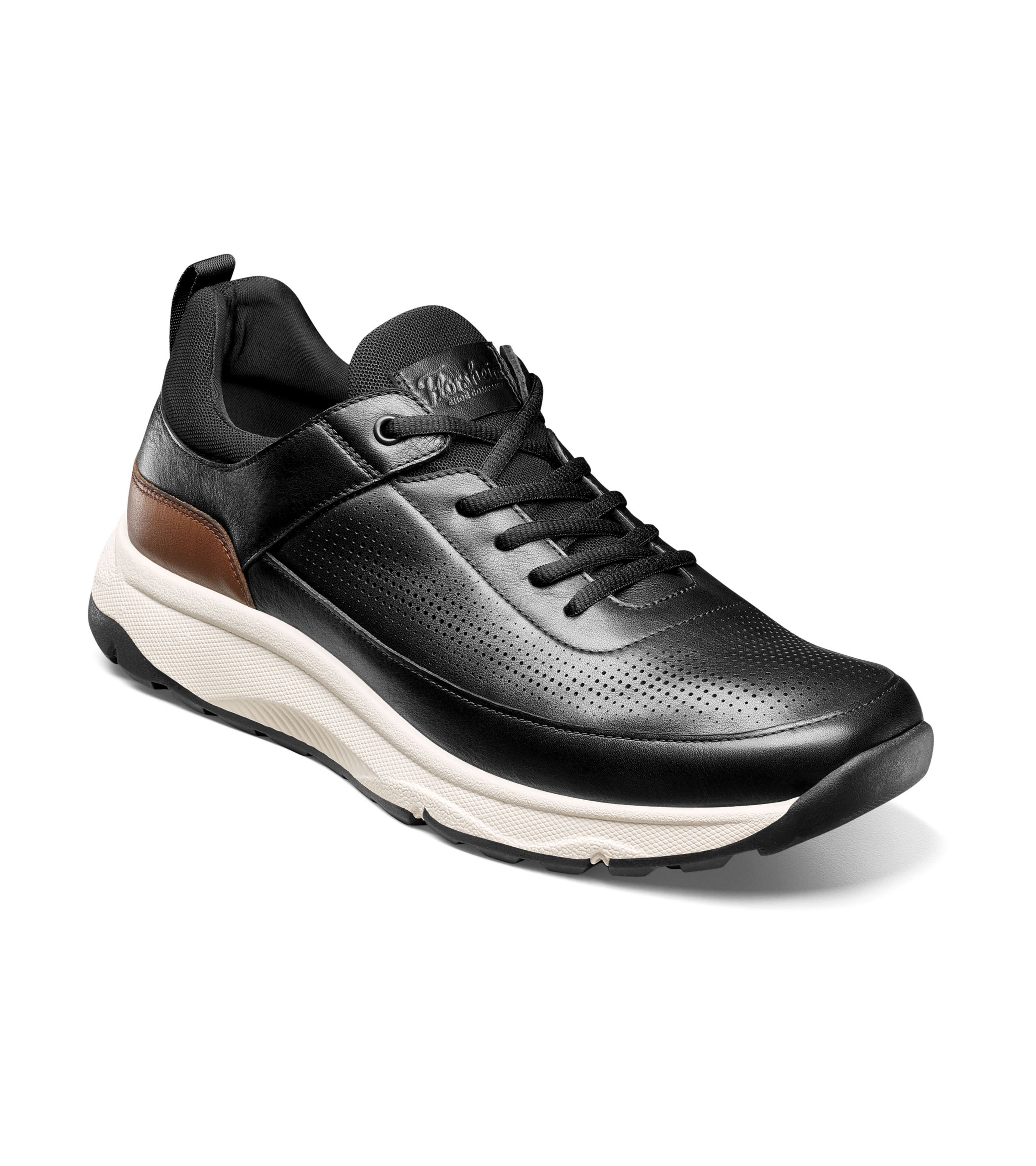 Satellite Perf Elastic Lace Slip On Sneaker