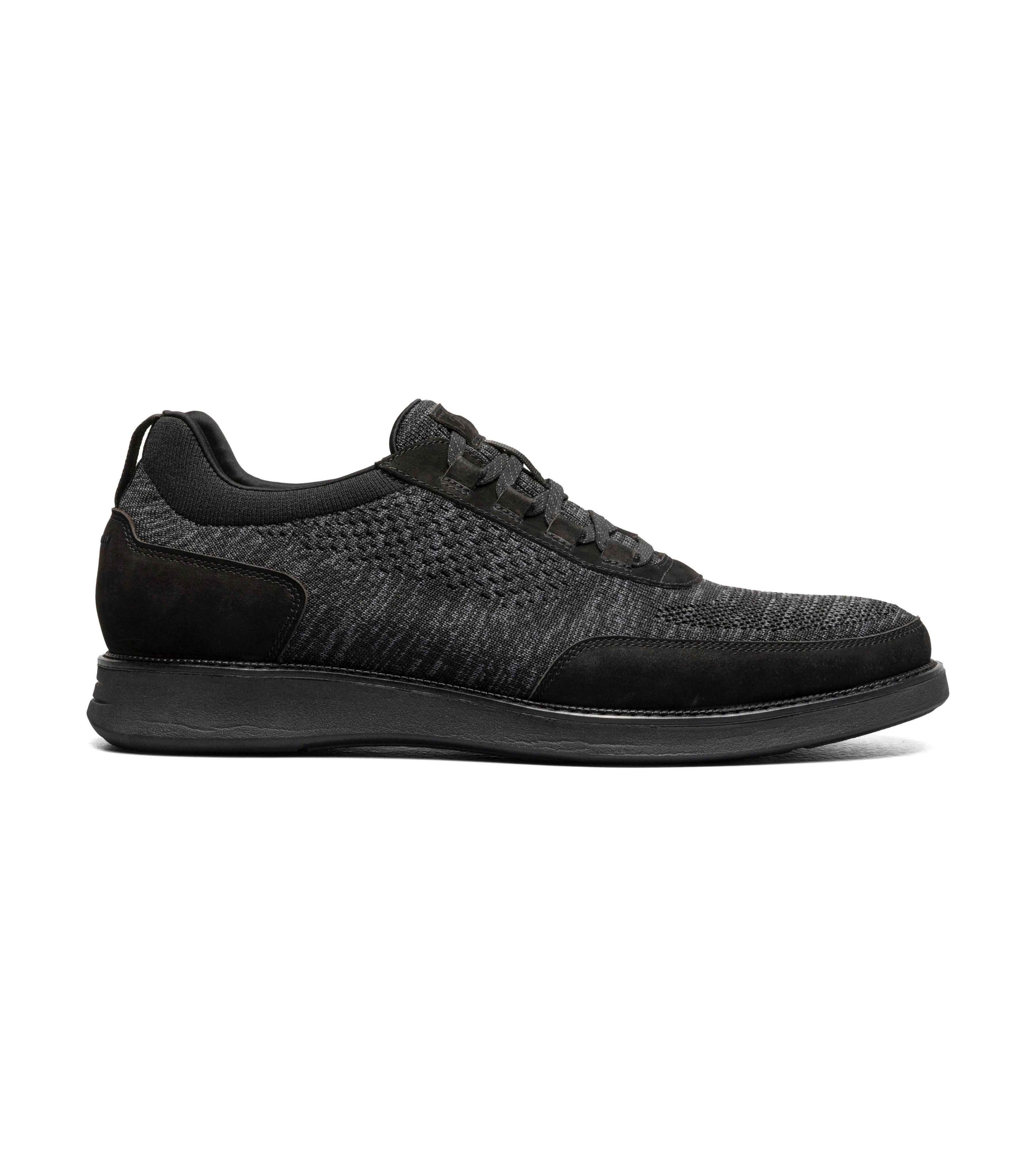 Launch Knit Elastic Lace Moc Toe Slip On