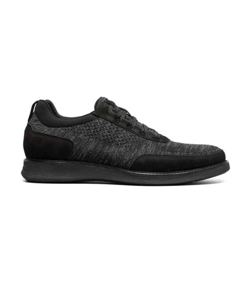 Launch Knit Elastic Lace Moc Toe Slip On