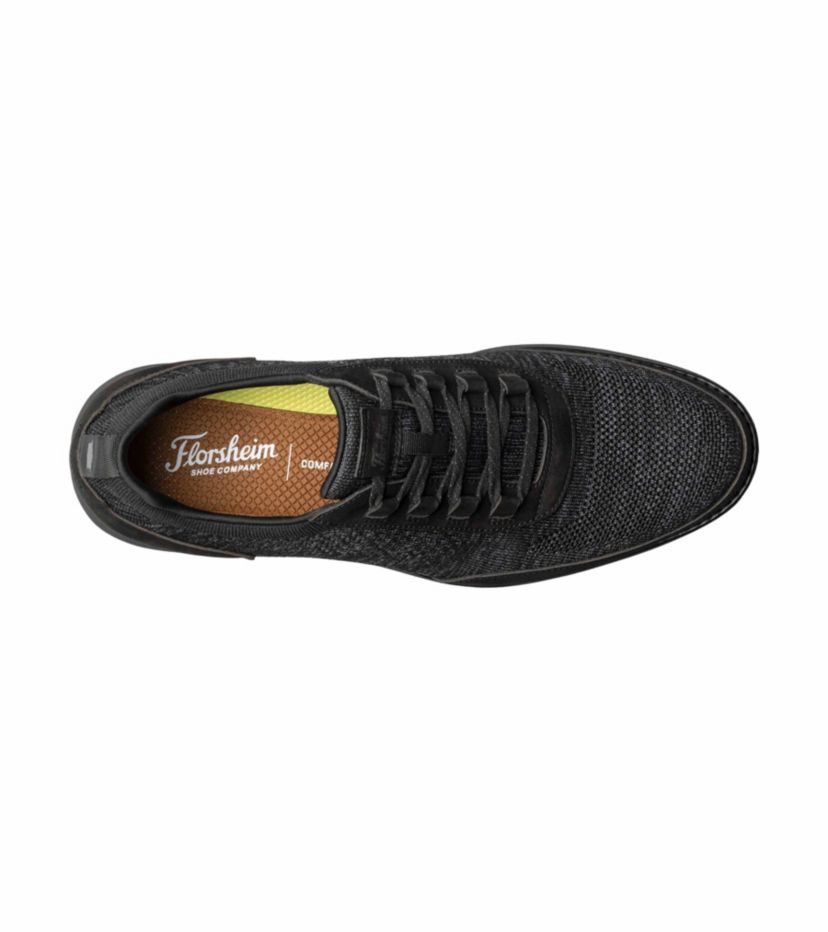 Launch Knit Elastic Lace Moc Toe Slip On