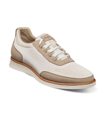 Florsheim Men's Launch Knit Elastic Lace Moc Toe Slip On, 8M
