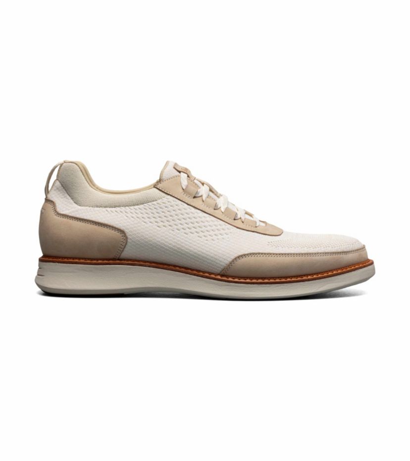 Launch Knit Elastic Lace Moc Toe Slip On