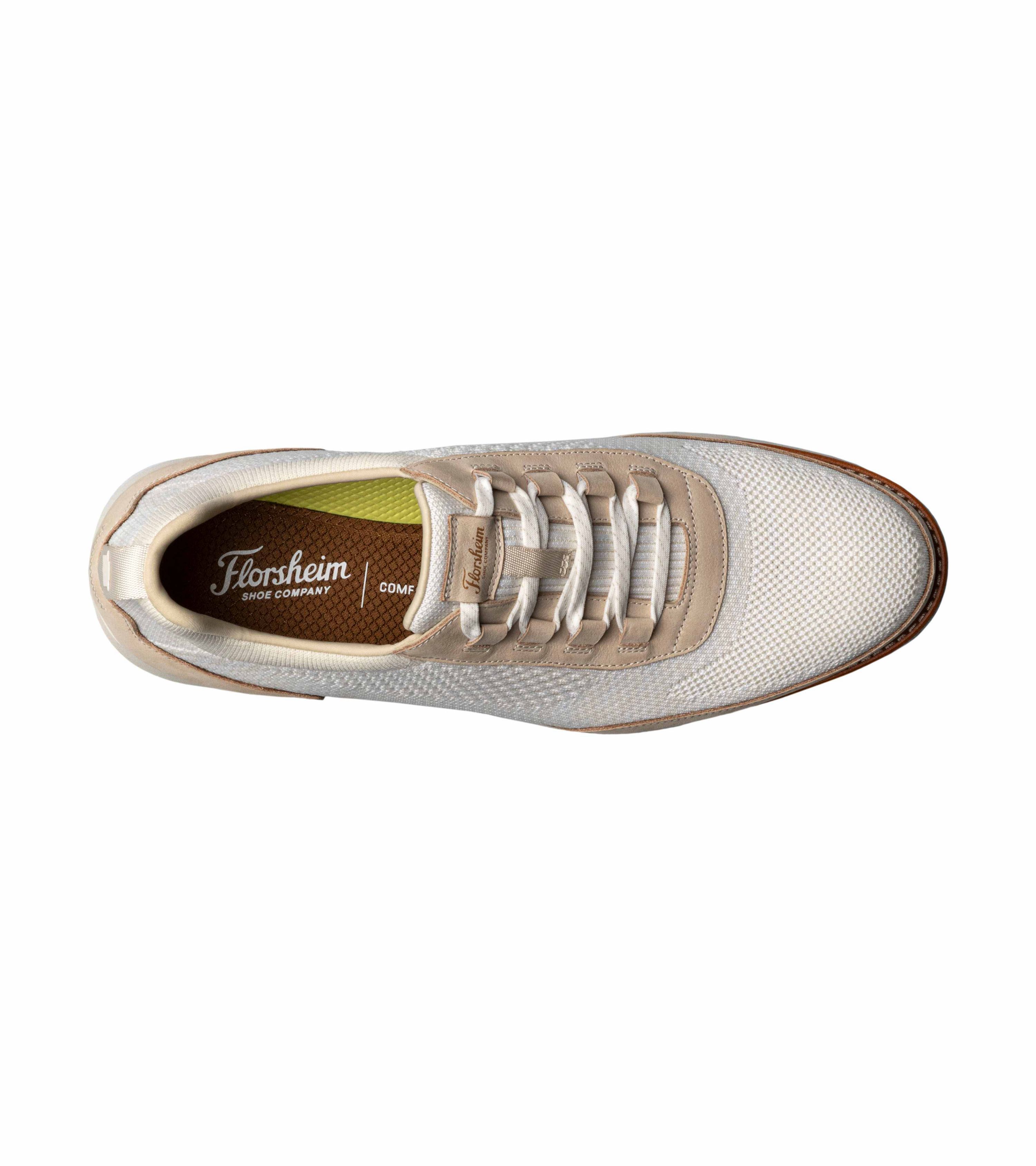 Launch Knit Elastic Lace Moc Toe Slip On