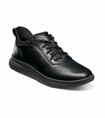 Florsheim Men's Fleet Perf Toe Elastic Lace Sneaker, 13W