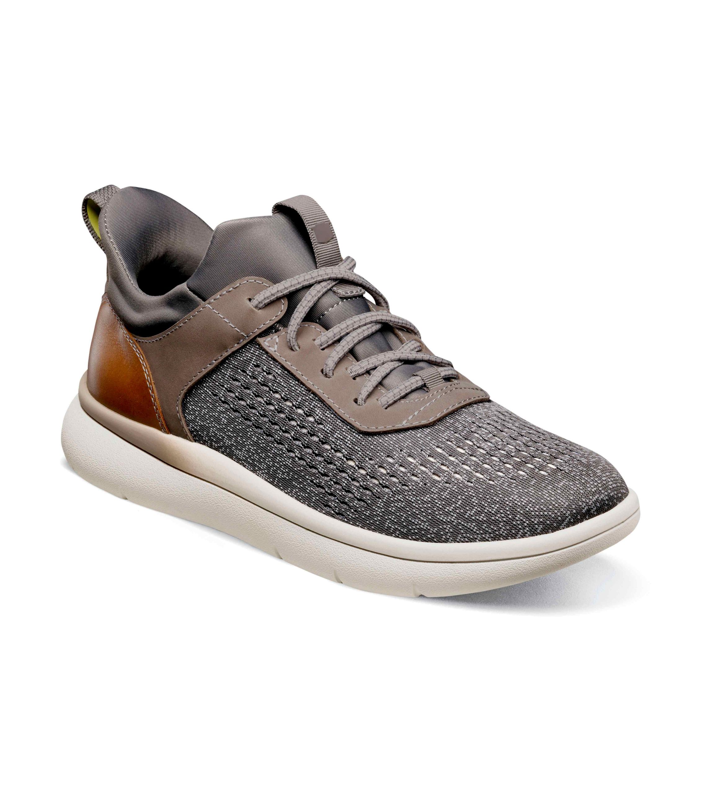 Fleet Knit Elastic Lace Sneaker