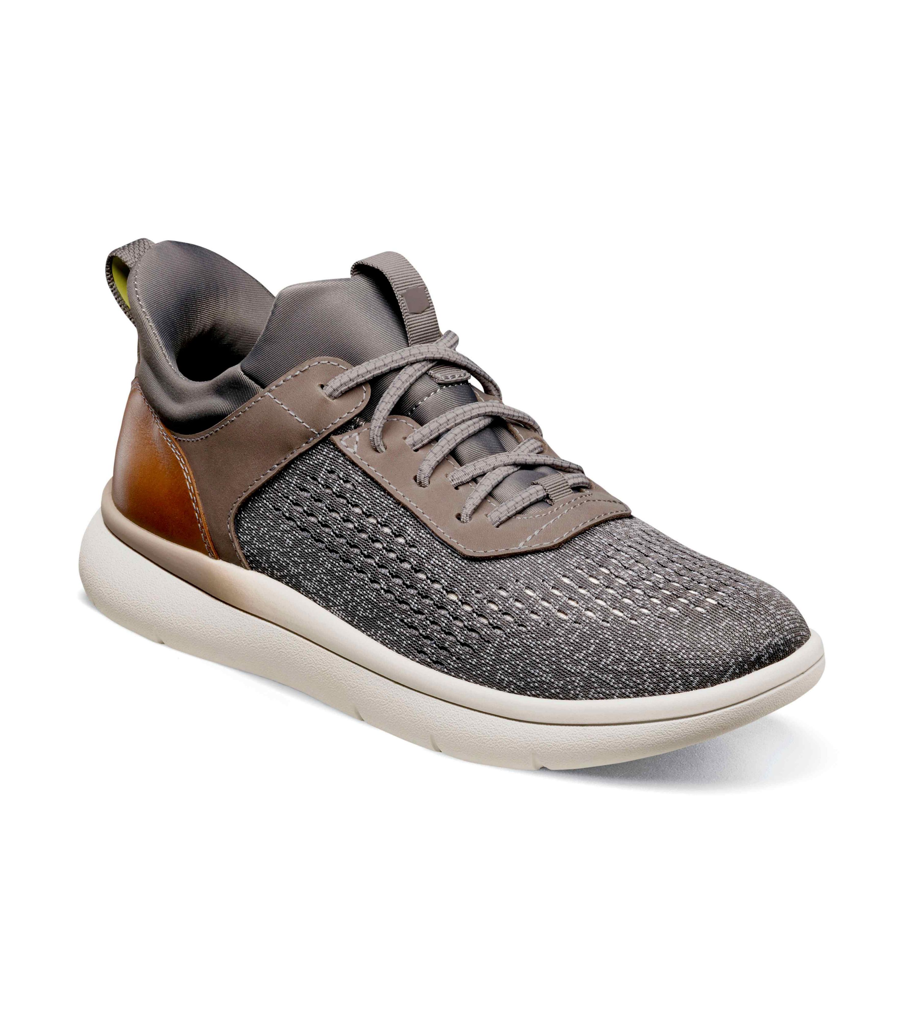 Fleet Knit Elastic Lace Sneaker