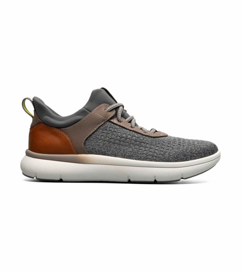 Fleet Knit Elastic Lace Sneaker