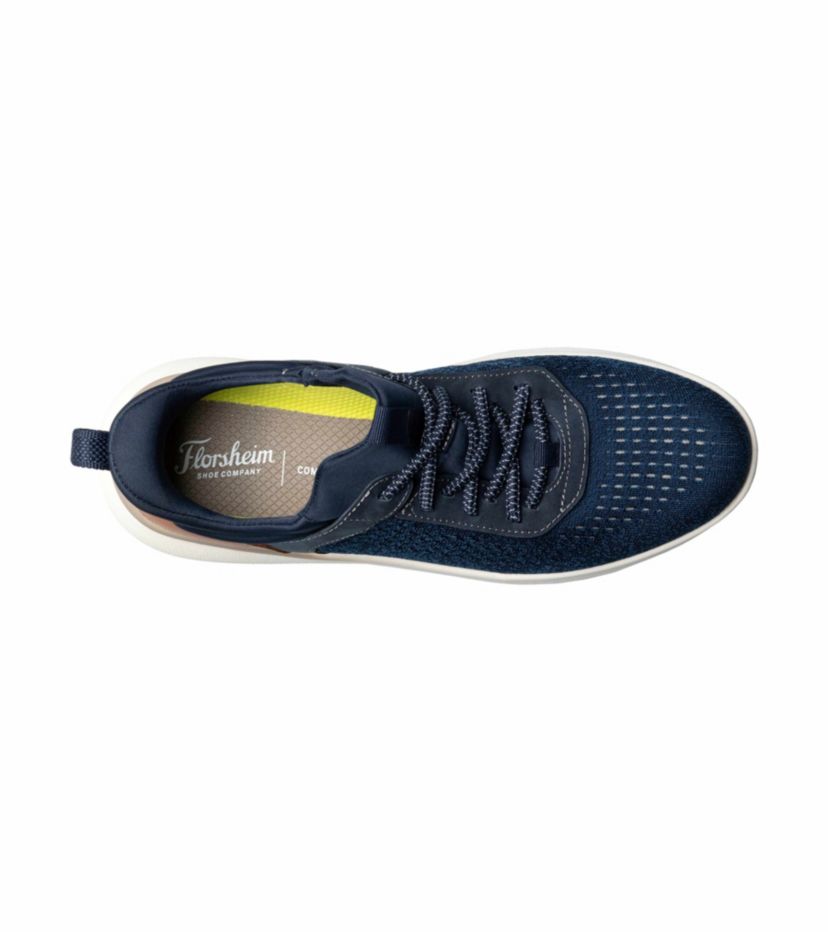 Fleet Knit Elastic Lace Sneaker