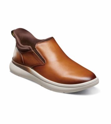 Florsheim Men's Fleet Plain Toe Slip On Sneaker