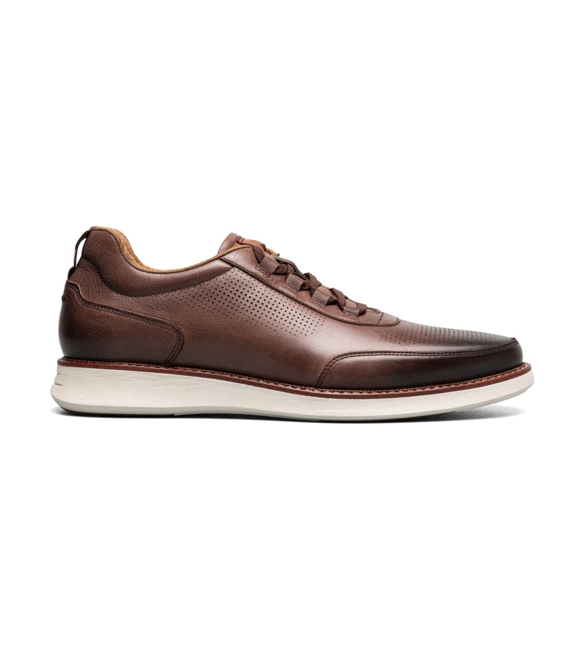 Florsheim Launch Gray Knit Elastic Lace Moc Toe Slip On Men's Shoes main image 0