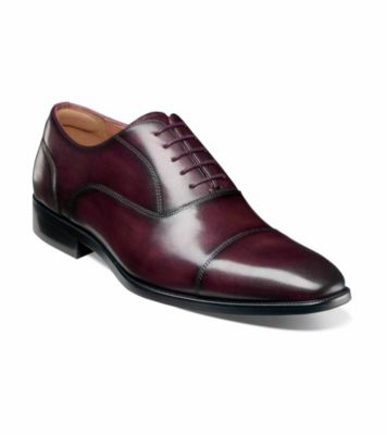 Florsheim Sorrento Navy Lux Cap Toe Balmoral Oxford Men's Shoes