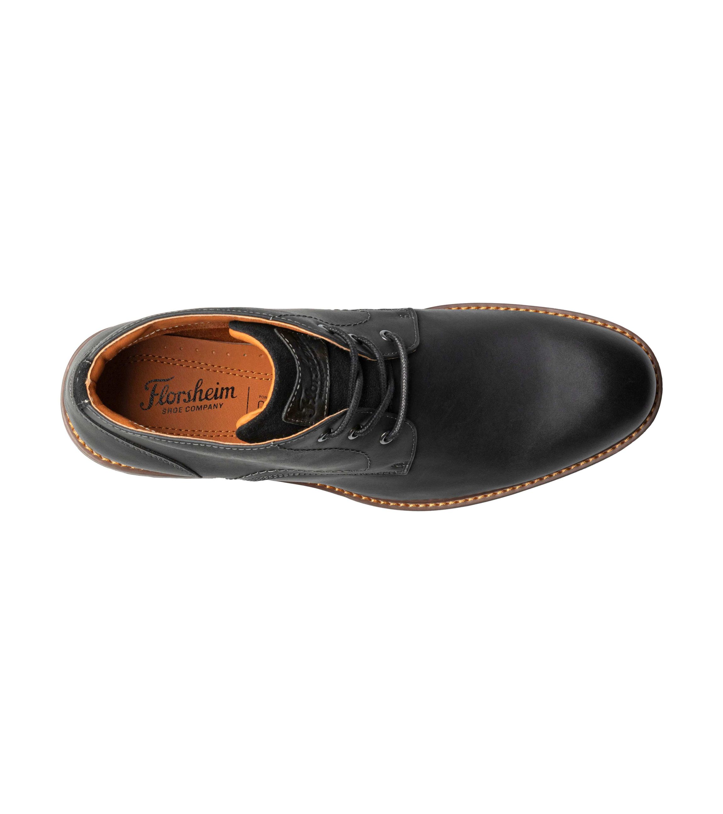 Lodge Plain Toe 3 Eye Chukka Boot