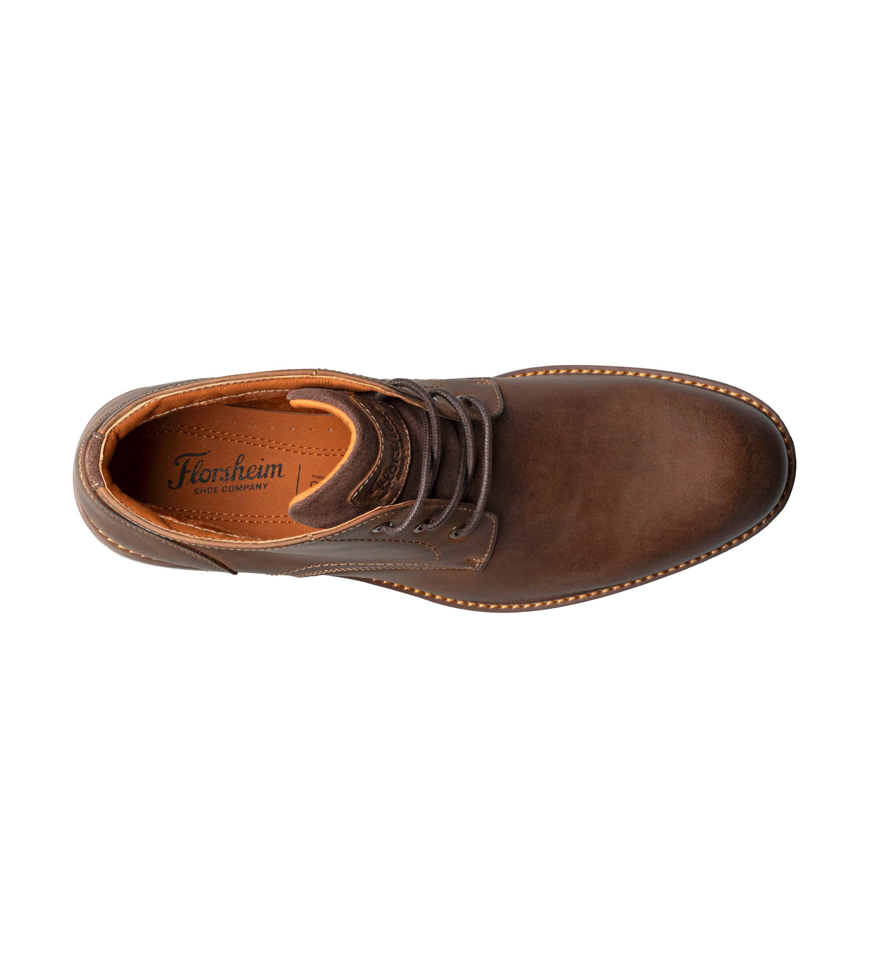 Lodge Plain Toe 3 Eye Chukka Boot