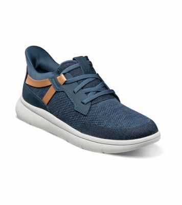 Florsheim Men's Fleet Knit Elastic Lace Slip On
