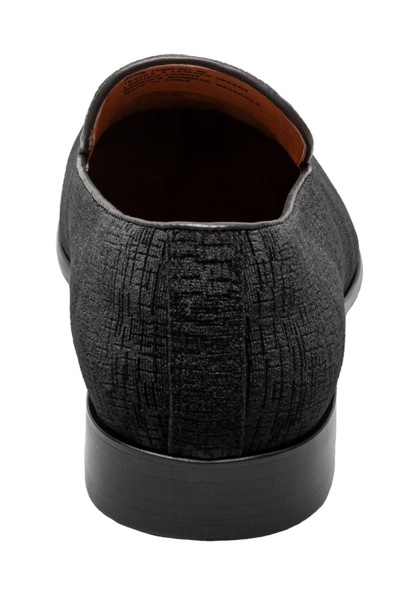 Postino Plain Toe Velvet Slip-on