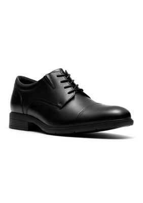 Clarks Mens Steadwell Cap Oxford Dress Shoes Black US 10.5M Men main image 3
