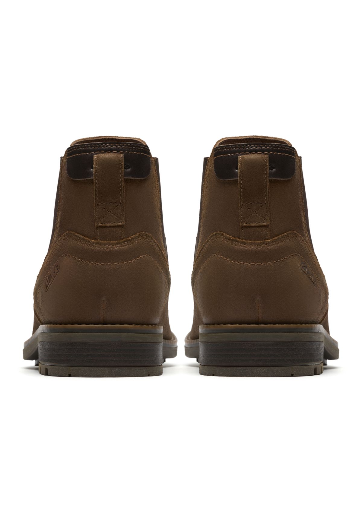 Emmet Easy Cola Suede Chelsea Boots