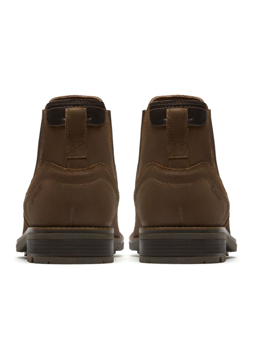Emmet Easy Cola Suede Chelsea Boots