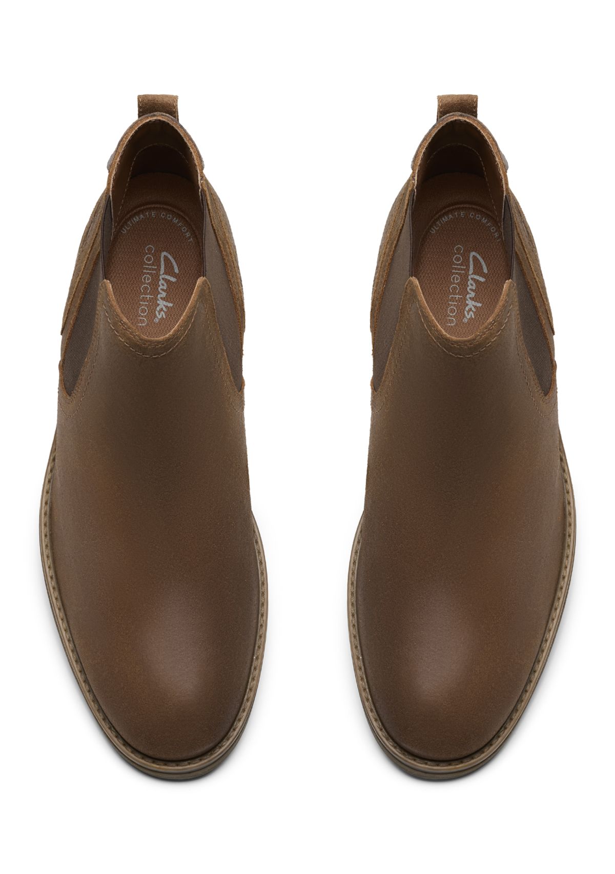 Emmet Easy Cola Suede Chelsea Boots