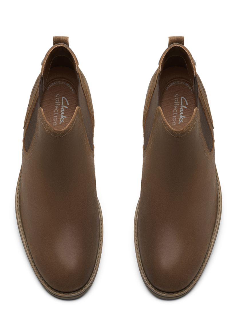 Emmet Easy Cola Suede Chelsea Boots